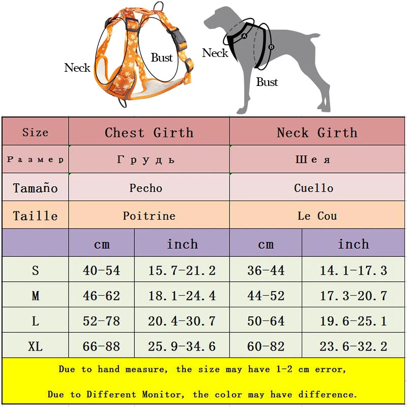 Big Dog Harness Reflective