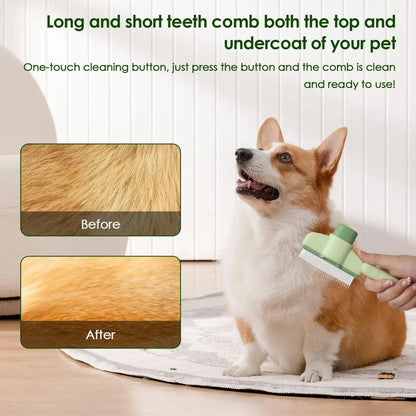 Cat Hair Grooming And Care Comb