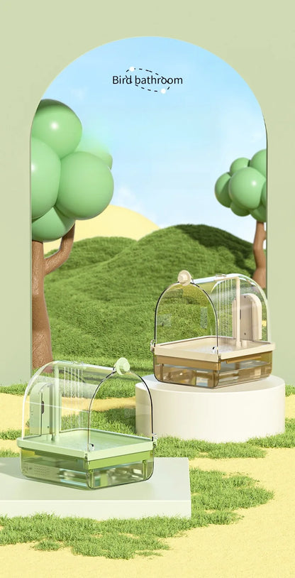 Electric Sensing Water Recycling Bird Bath