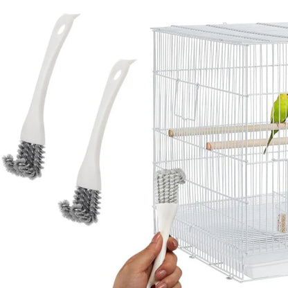 Bird Cage Cleaning Brush Tool
