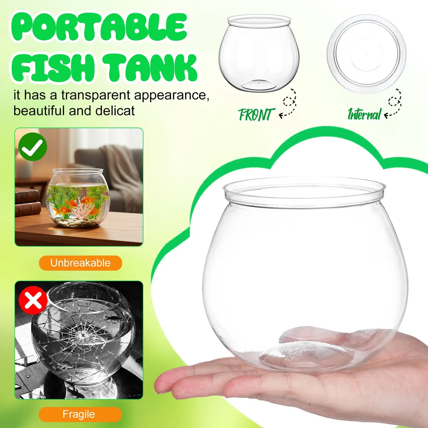 Transparent Fish Tank