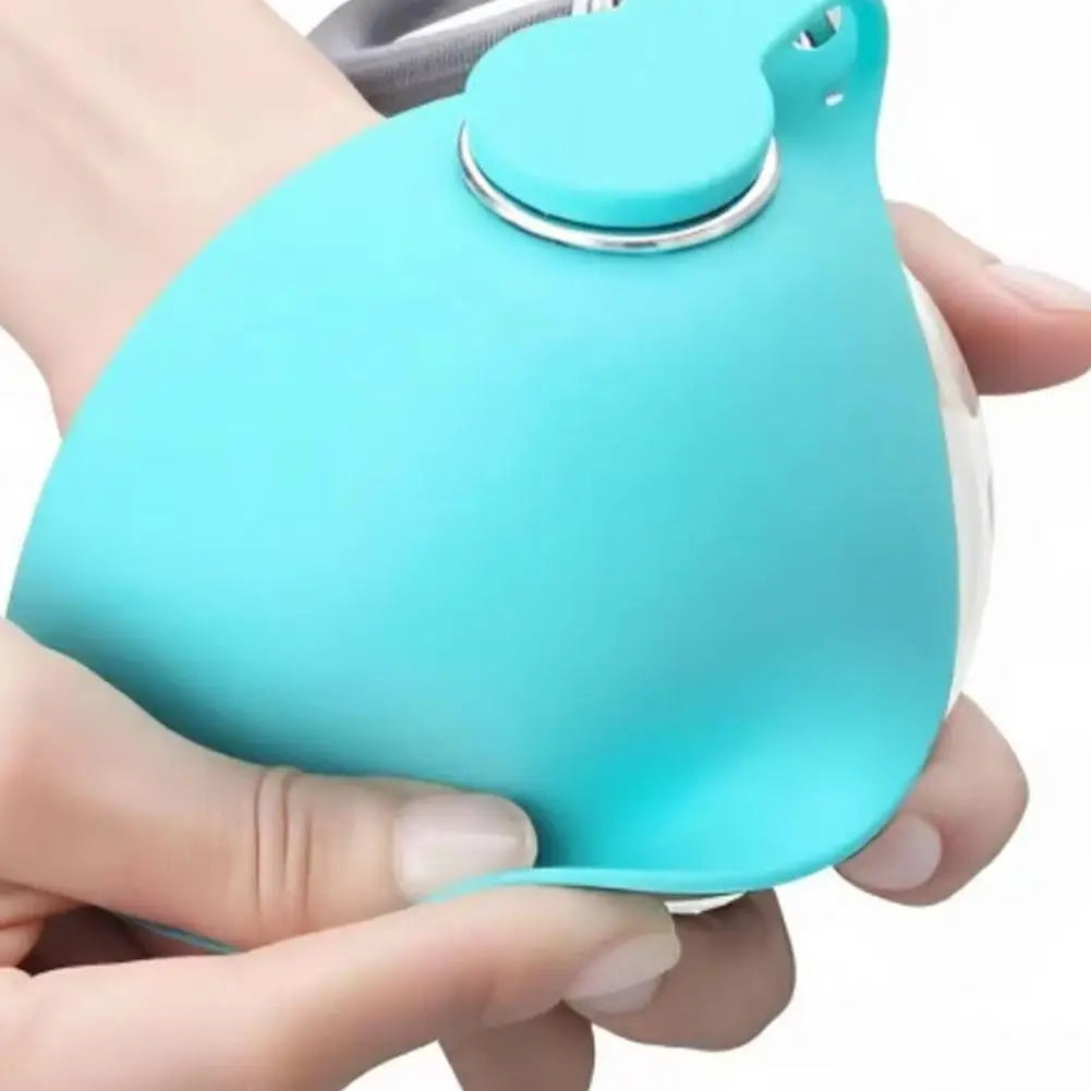 Pet Drinking Silicone Bowl