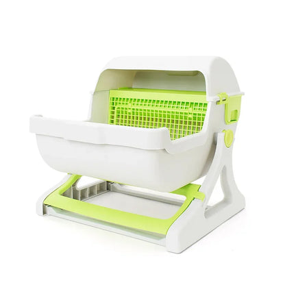 Semi-automatic Litter Box
