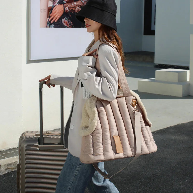 Windproof Warm Carrier Bag