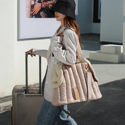 Windproof Warm Carrier Bag