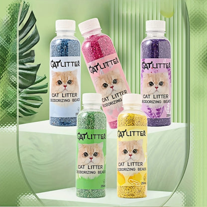 Bottle of Cat Litter Deodorizing Beads