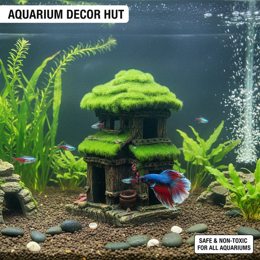 Ancient Architecture Aquarium Decoration