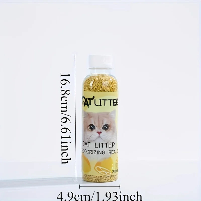 Bottle of Cat Litter Deodorizing Beads