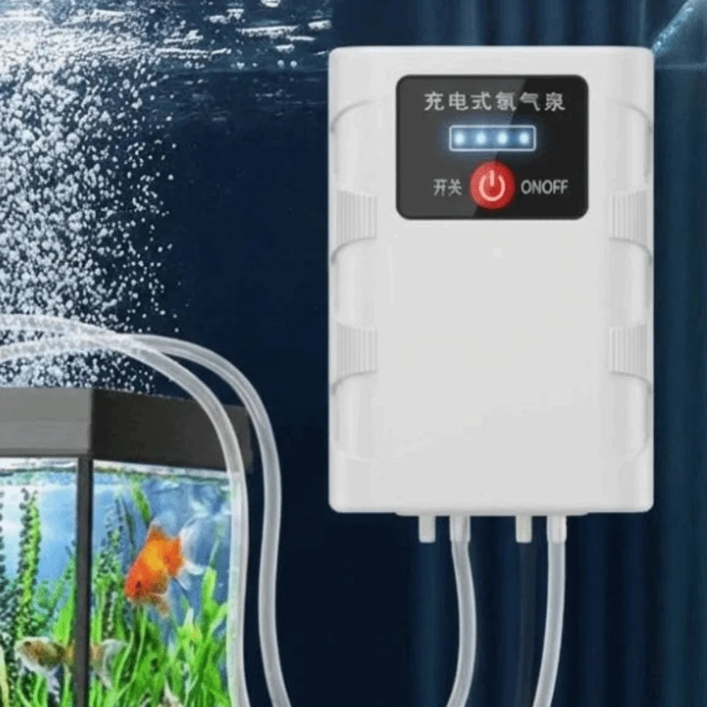 USB Rechargeable Aquarium Oxygen Pump