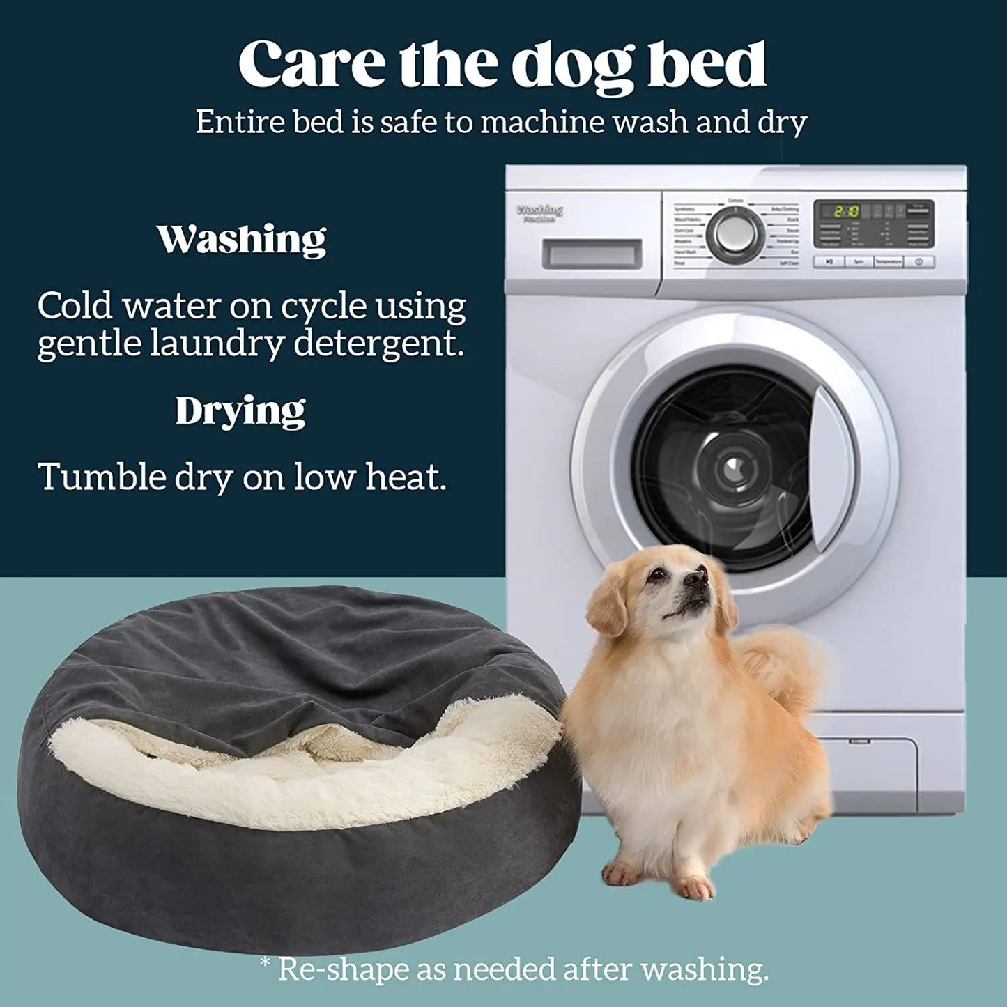 Semi-closed Dog Kennel Sleeping Pad