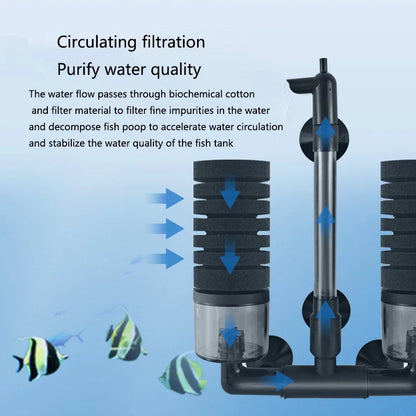 Black Aquarium Filter for Aquarium