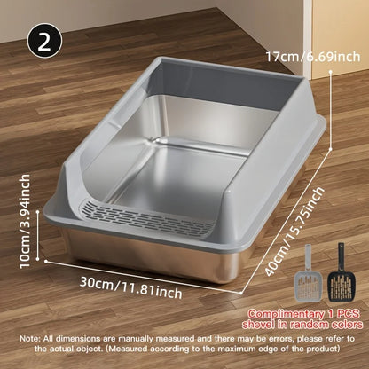 Stainless Steel Litter Box