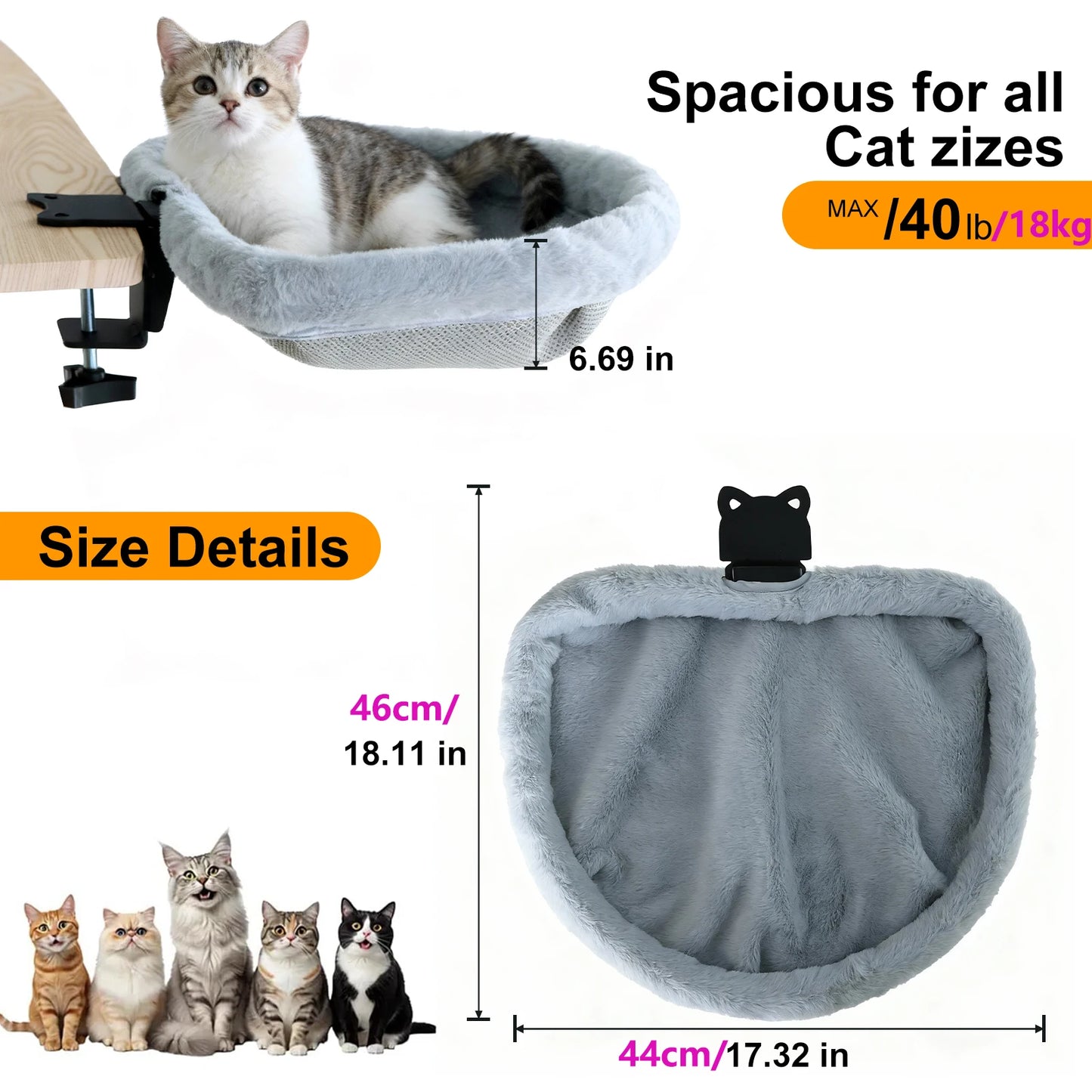 Cat Desk Bed