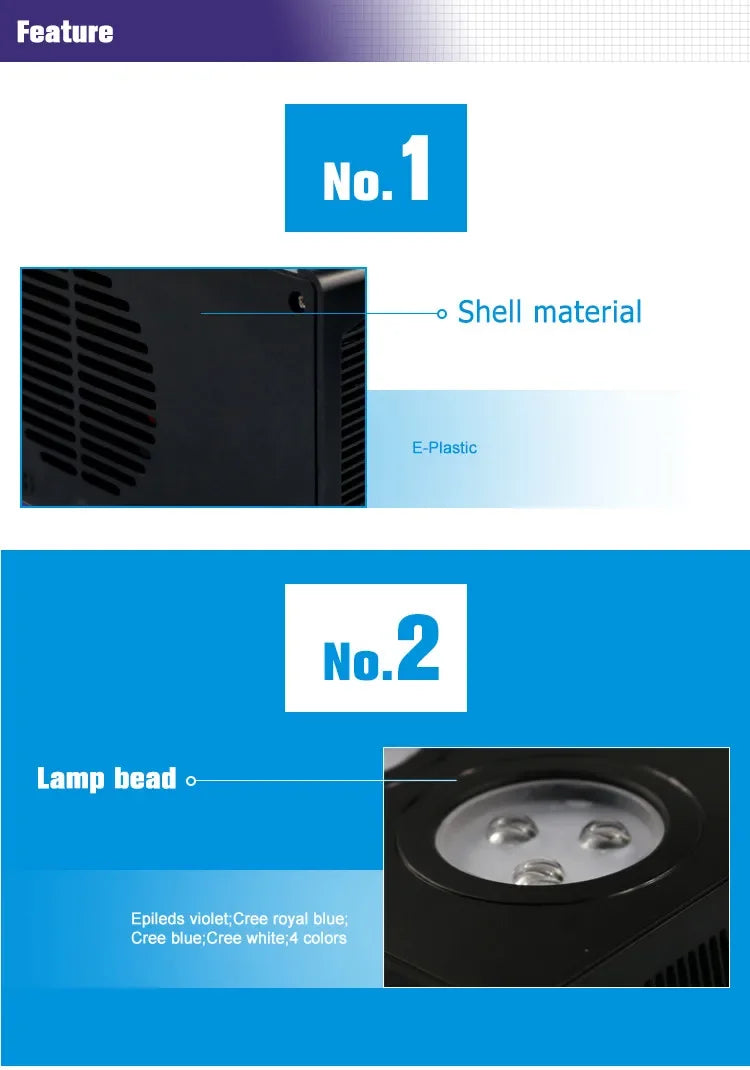 Full Spectrum LED Lamp for Aquarium Fish Tank