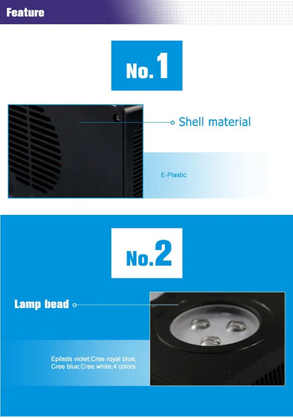 Full Spectrum LED Lamp for Aquarium Fish Tank