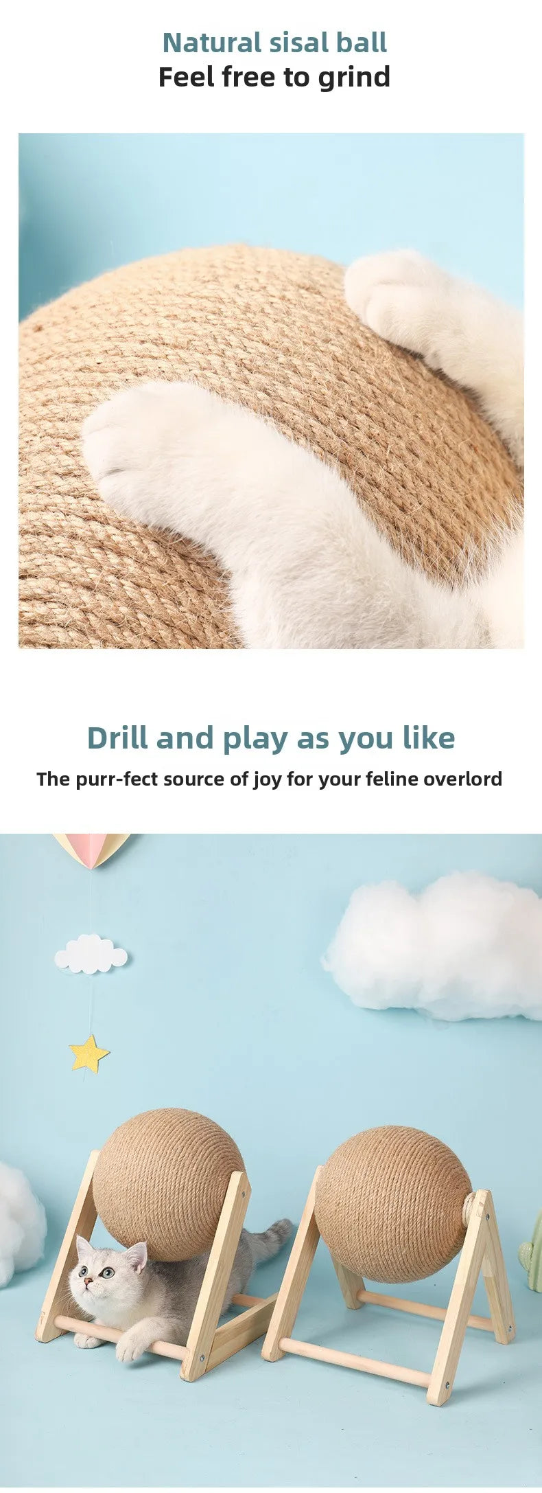Cat scratching board