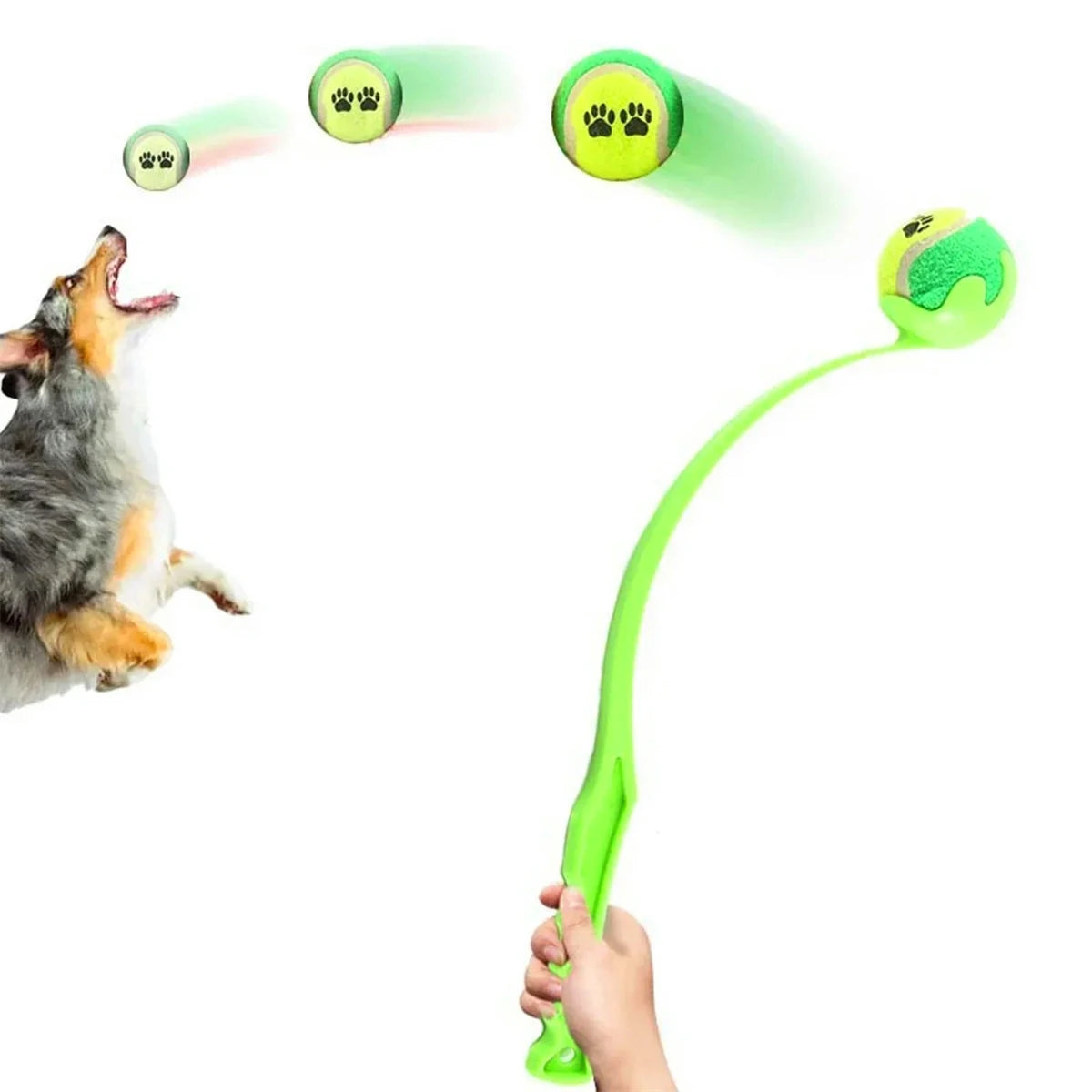 Tennis Ball Launcher Set