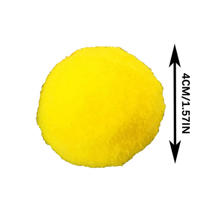 Soft Kitten Pompon Toy