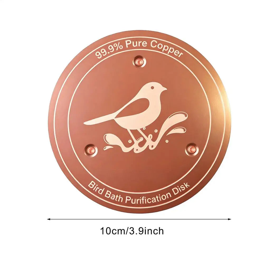 Bird Bath Copper Disk