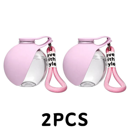 Pet Drinking Silicone Bowl