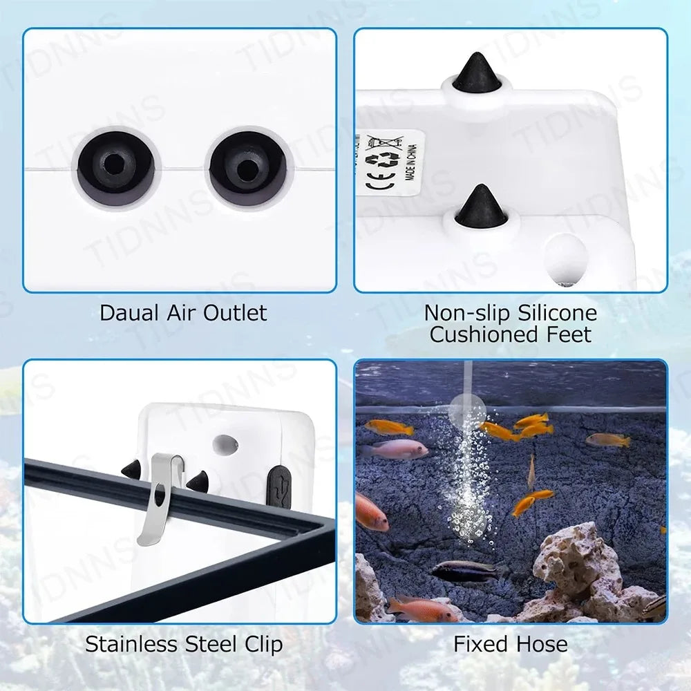 Aquarium Fish Tank Oxygen Pump