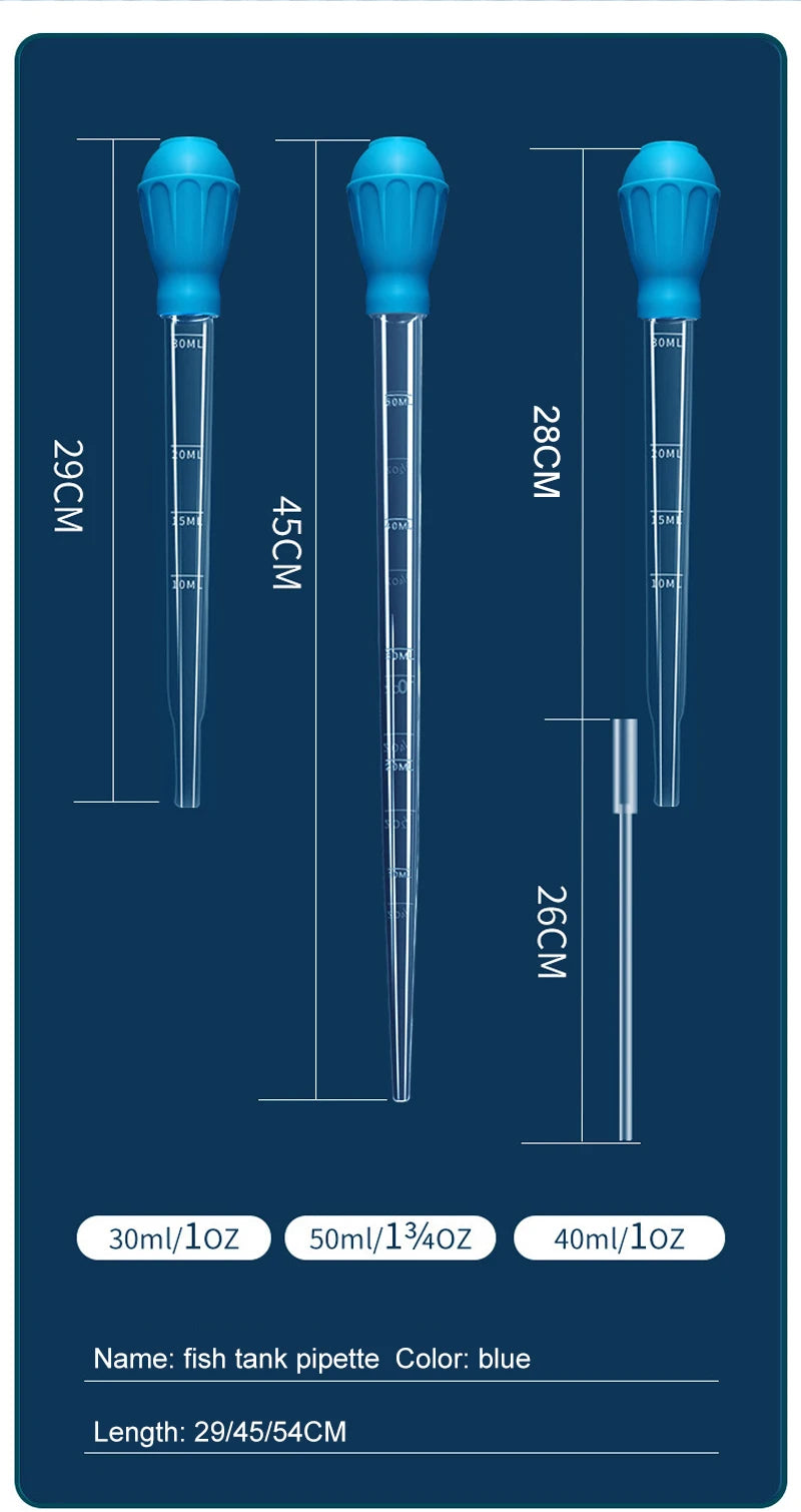 Aquarium Siphon Lengthen Pipettes