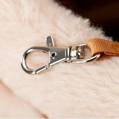 Furry Warm Cat Carrier Portable Pet Travel Bag Luxury Outdoor Handbag Car Seat Winter Cozy Nest For Puppy Kitten Transport