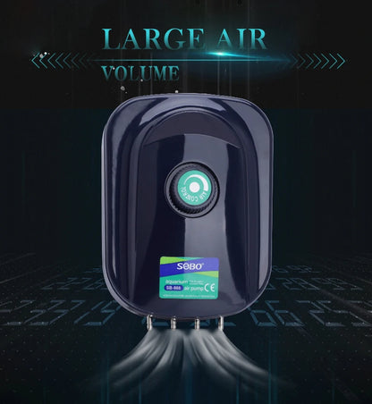 Silent Aquarium Oxygen Air Pump