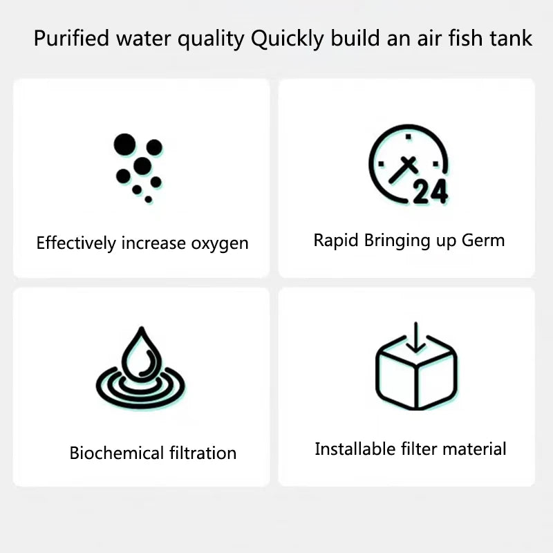 Black Aquarium Filter for Aquarium