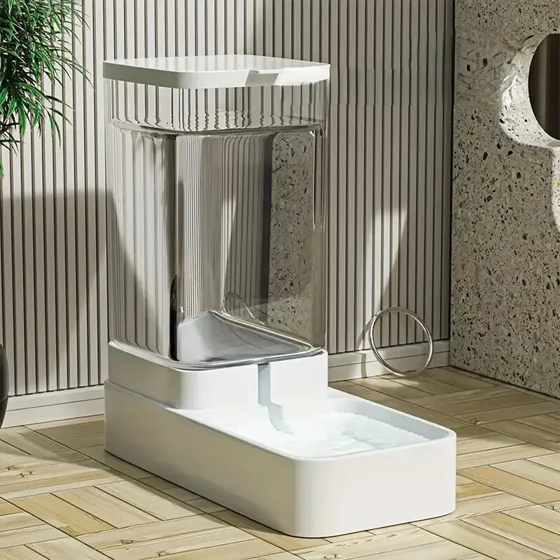 Plastic Gravity Automatic Dog Feeder