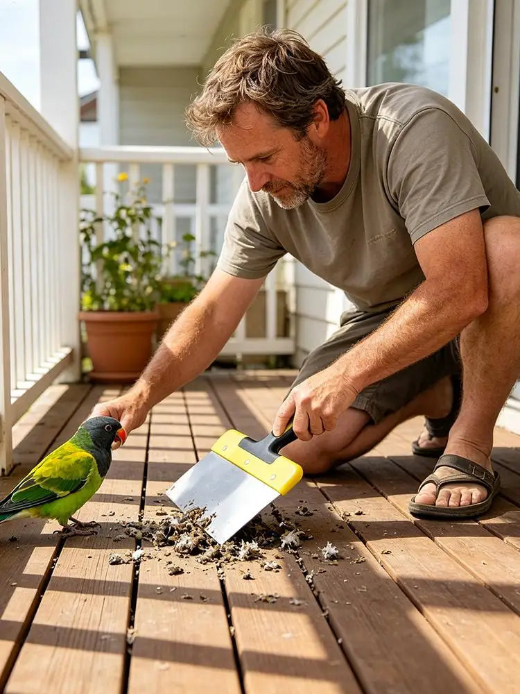 Pigeon Poop Cleaning Scraper