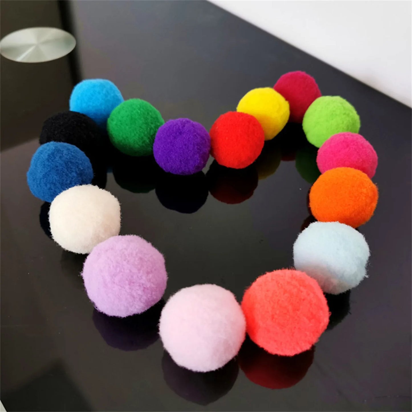 Soft Kitten Pompon Toy