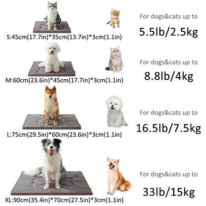 Winter Dog Crate Pad Bed