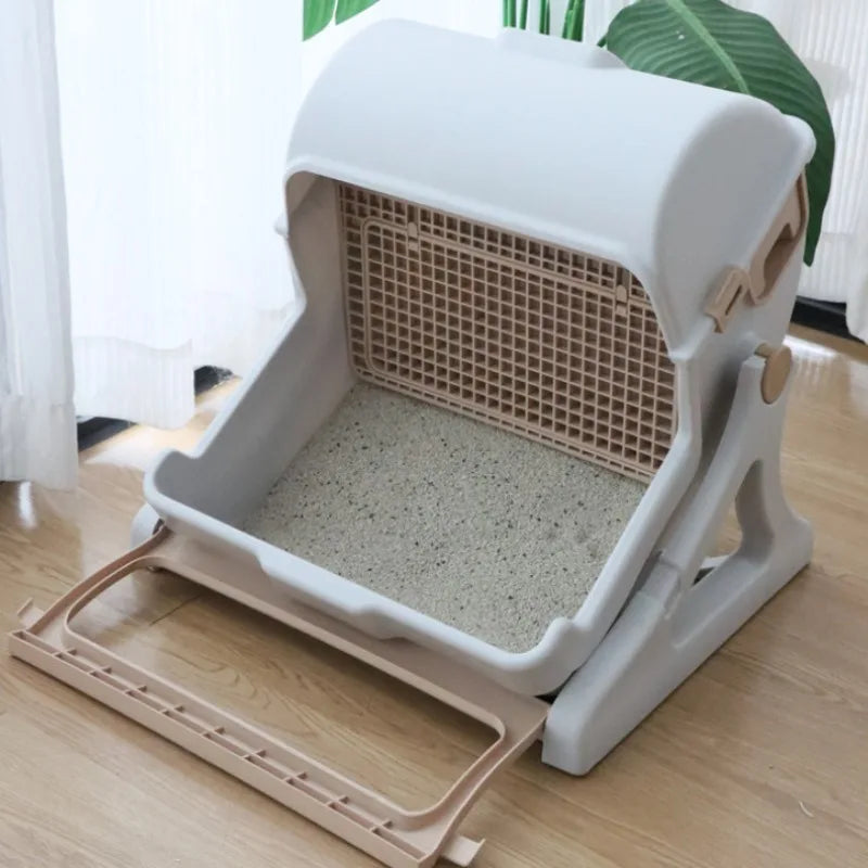 Semi-automatic Litter Box