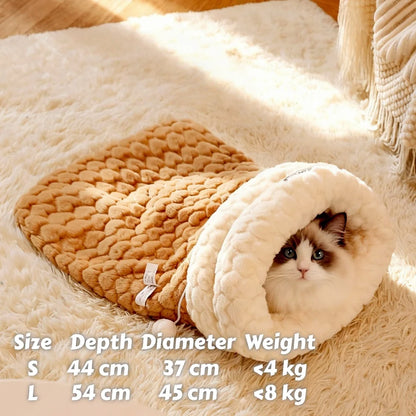 Upgraded Enclosed Cat Bed