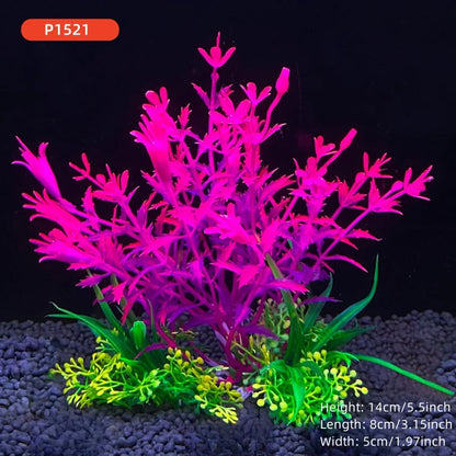 Simulation Plant Aquarium Artificial DIY