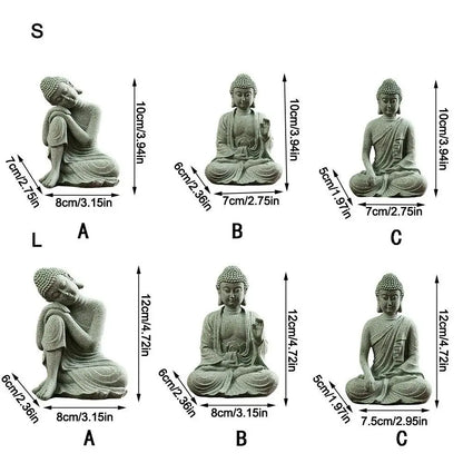 Buddha Fish Tank Decor