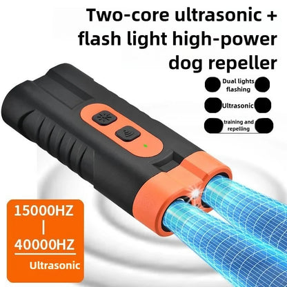 Dual Head Ultrasonic Dog Repeller