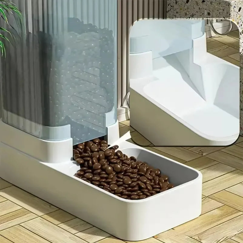 Plastic Gravity Automatic Dog Feeder