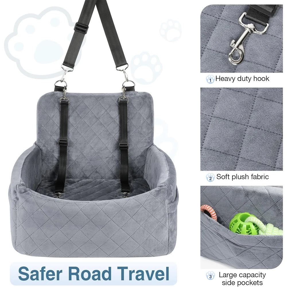 Warm Portable Dog Car Seat