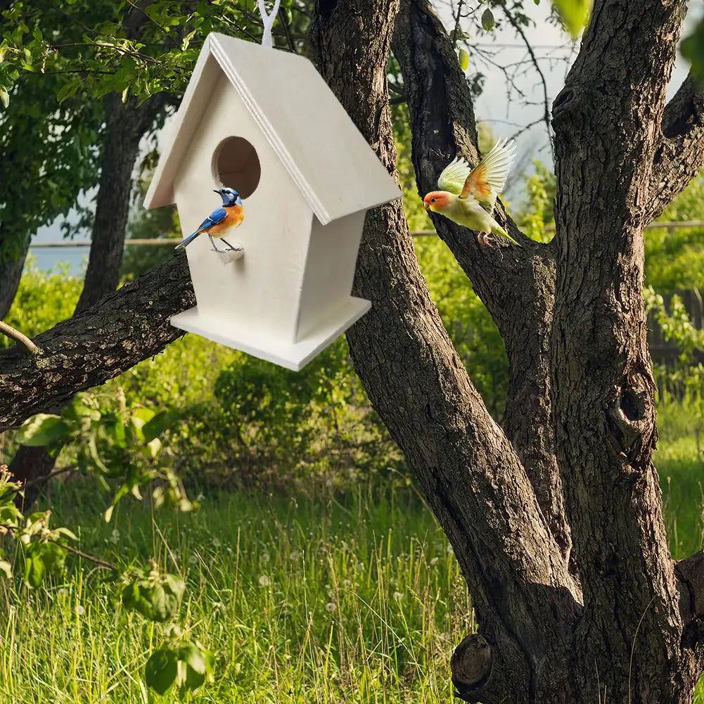 Wooden Mini Bird Cage