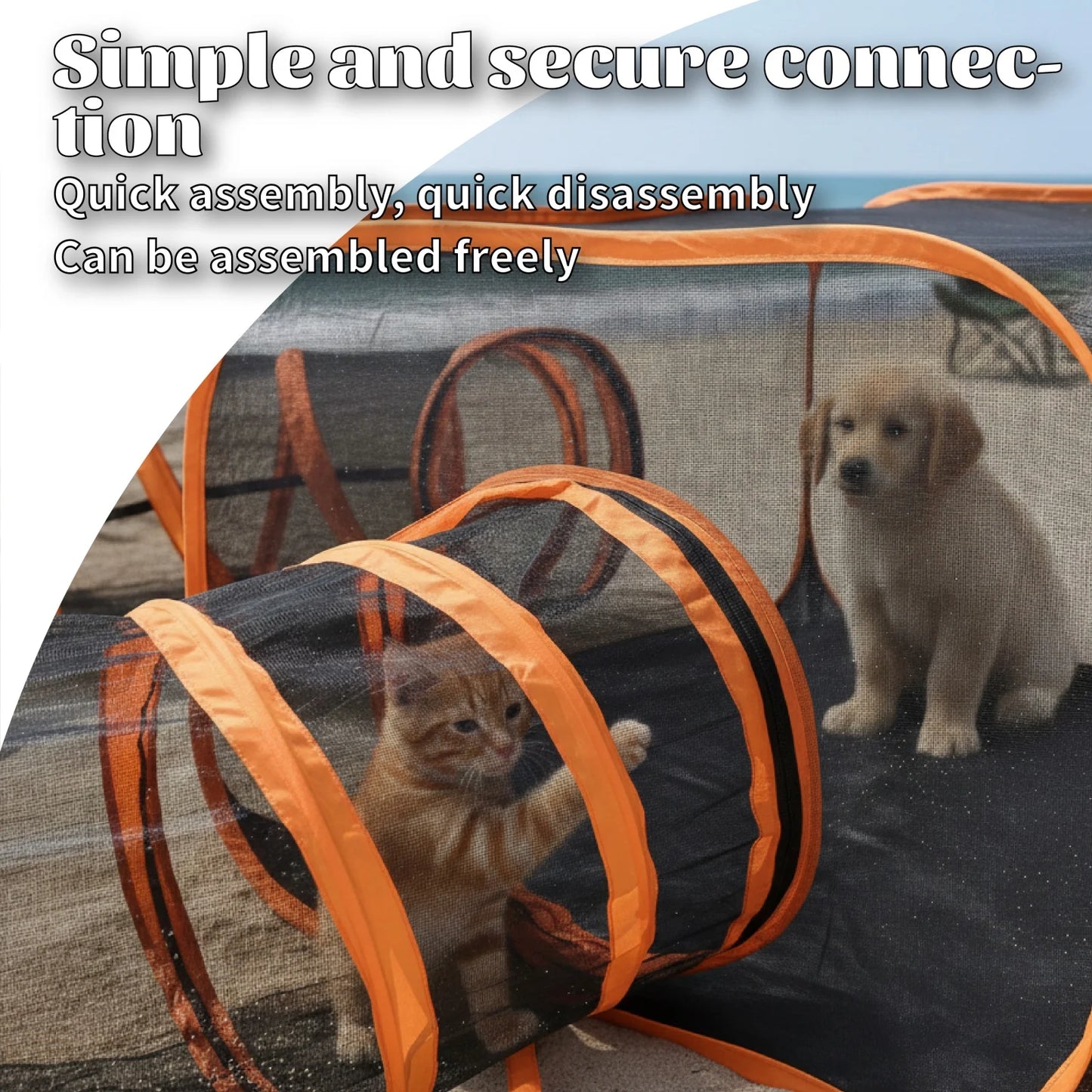 Large Portable Folding Pet Tent