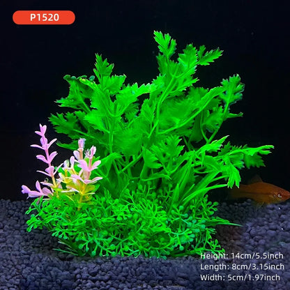 Simulation Plant Aquarium Artificial DIY
