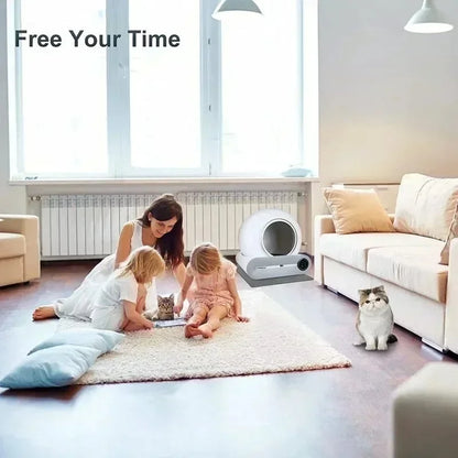 65L Automatic Intelligent Cat Litter Pan