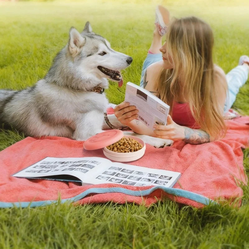 Outdoor Travel Dog Drinking Bowl
