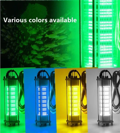 Waterproof High-Power Fish Underwater White Lure Light