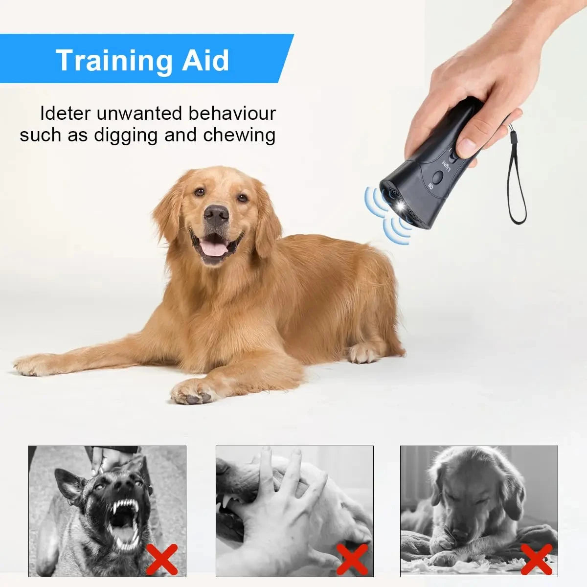 Ultrasonic Dog Bark Control Deterrent
