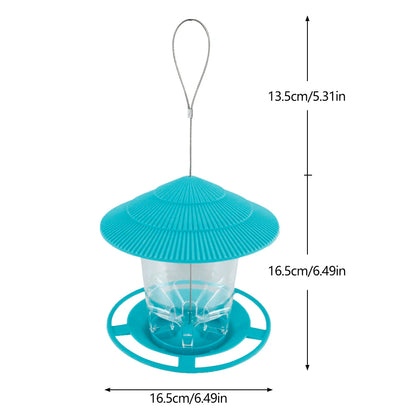 Outdoor Hanging Automatic Bird Feeder