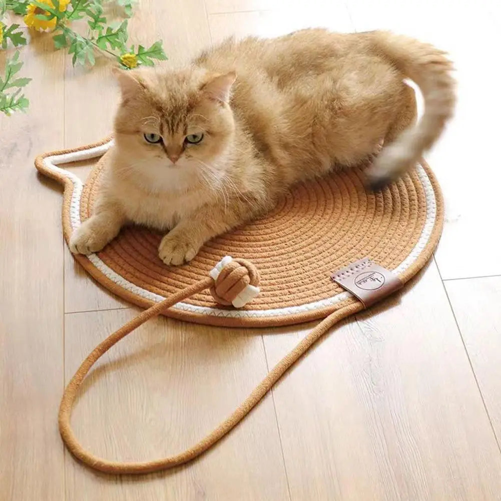 Cotton Rope Cat Scratcher Board