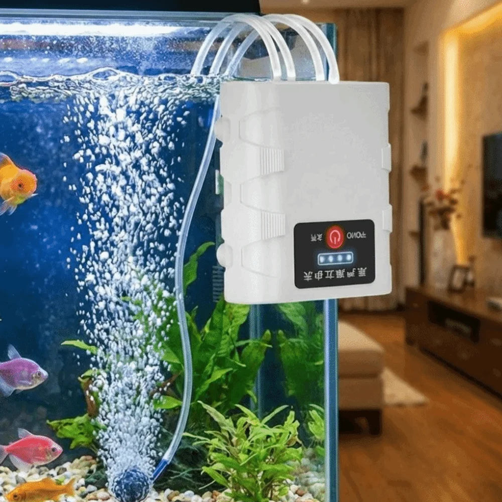USB Rechargeable Aquarium Oxygen Pump